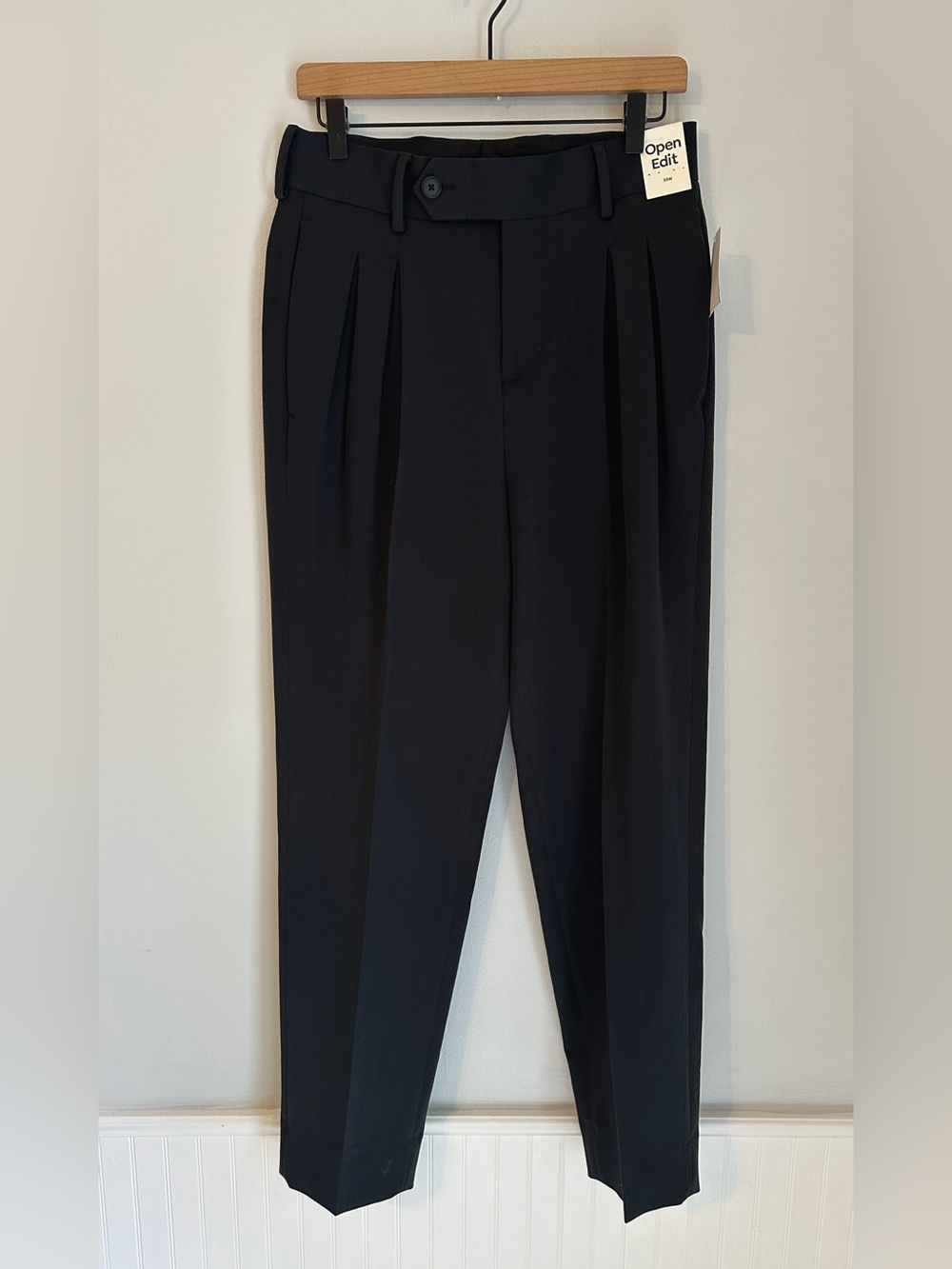 Men’s Open Edit Black Dress Pants Size 30